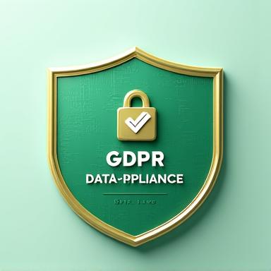 Sello de cumplimiento GDPR y privacidad de datos